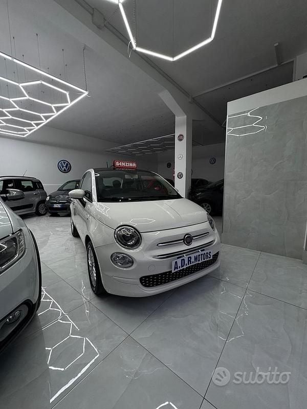Usata Fiat 500 Lounge 69 CV (50 kW) 2018 Bianco Berlina