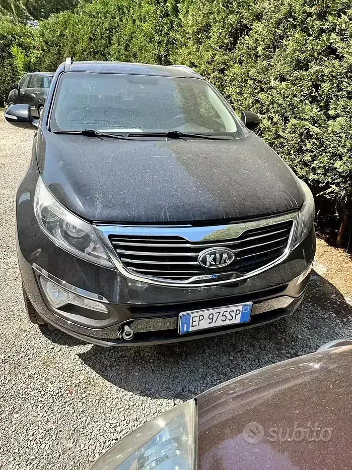 Usata Kia Sportage Active 116 CV (85 kW) 2013 Nero SUV