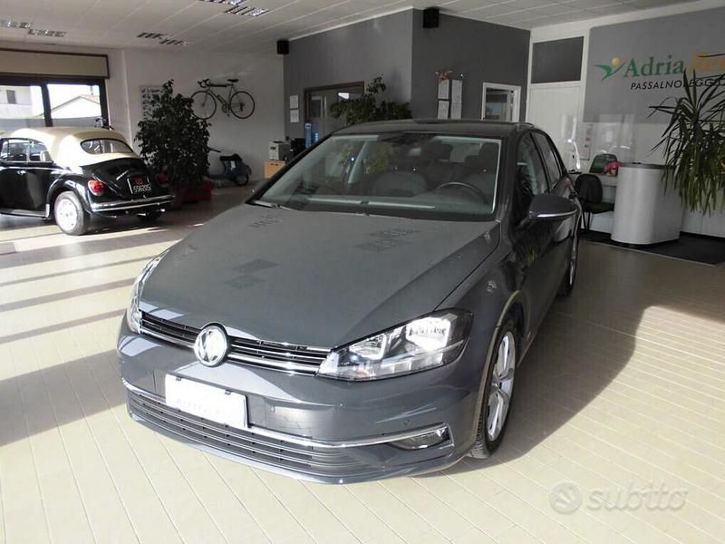 Usata VW Golf VII Executive 150 CV (110 kW) 2019 Grigio Berlina