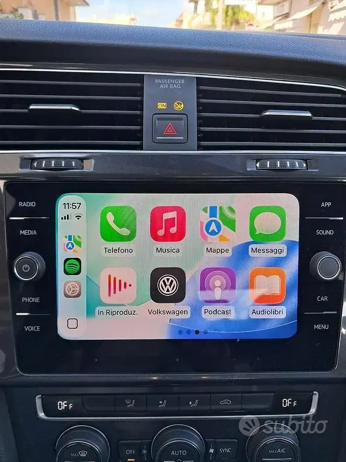 Usata VW Golf VII 110 CV (80 kW) 2018 Berlina