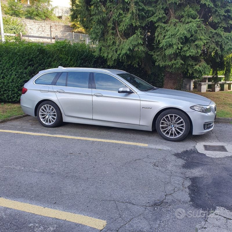 Usata BMW 525 Luxury Line 190 CV (139 kW) 2015 Grigio Station wagon