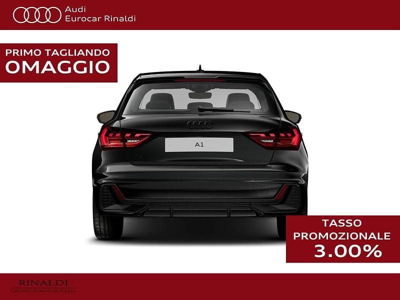 Nuova Audi A1 Sportback Comfort 116 CV (85 kW) 2026 Nero mito metallizzato Utilitaria