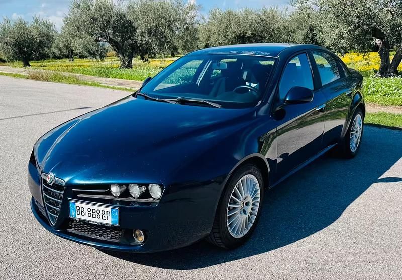 Usata Alfa Romeo 159 Progression 150 CV (110 kW) 2008 Blu Berlina