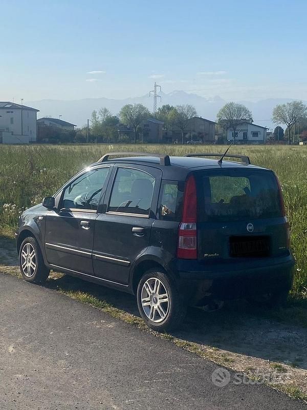 Usata Fiat Panda 70 CV (51 kW) 2007 Nero Utilitaria
