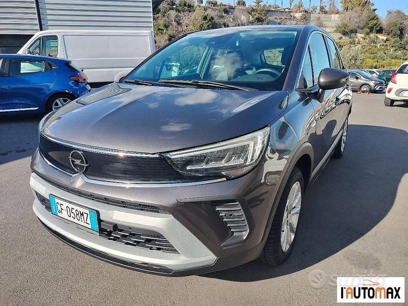 Usata Opel Crossland X Elegance 110 CV (80 kW) 2021 Bianco SUV
