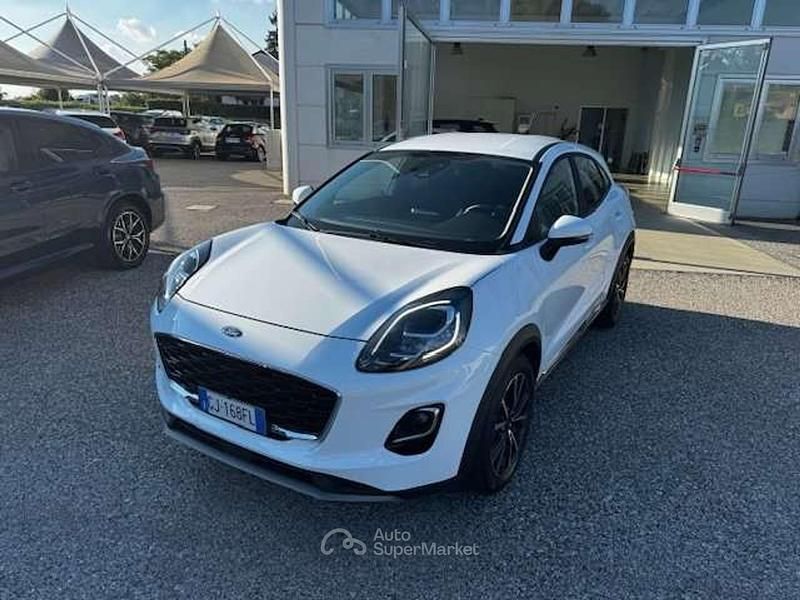 Usata Ford Puma Titanium S 120 CV (88 kW) 2022 Bianco SUV