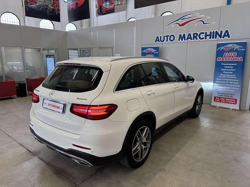 Usata Mercedes GLC250 204 CV (150 kW) 2019 Bianco SUV