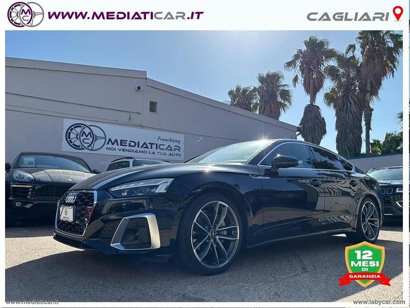 Nero Usata 2022 Audi A5 S-Line Coupé | 36.500 € (Buon prezzo) - Immagine 1/4