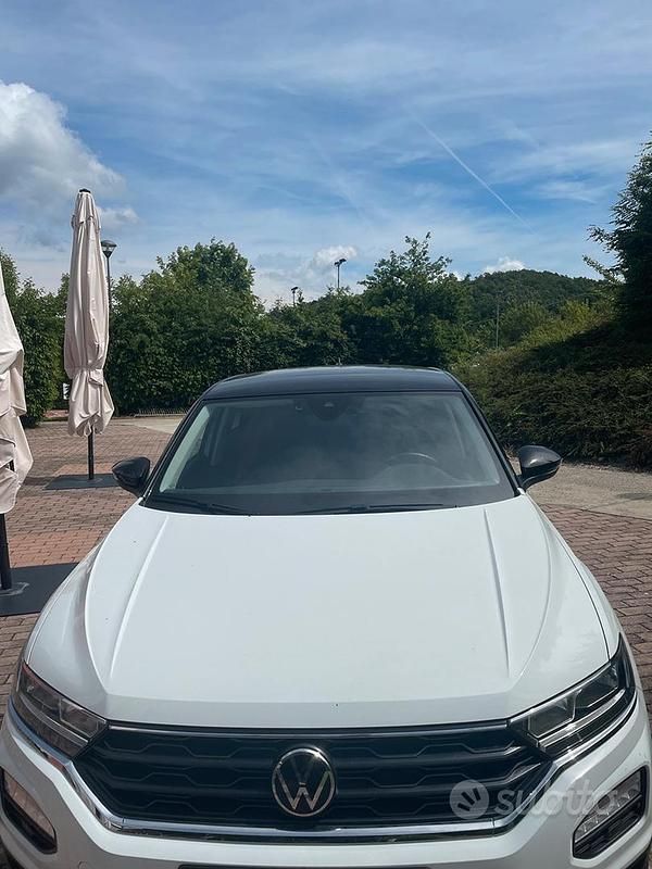 Usata VW T-Roc Style 150 CV (110 kW) 2021 Bianco SUV