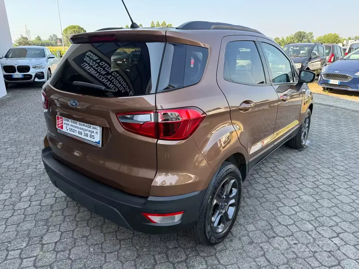 Usata Ford Ecosport Titanium 99 CV (72 kW) 2018 Marrone SUV