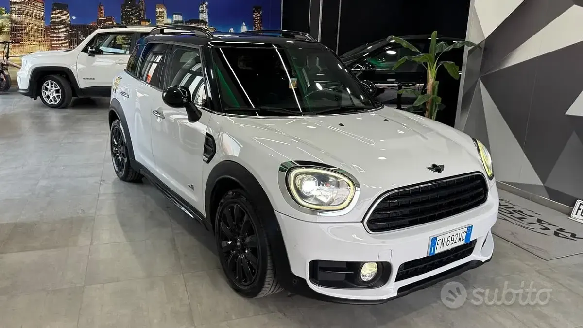 Usata Mini Cooper D Countryman 150 CV (110 kW) 2018 Bianco SUV