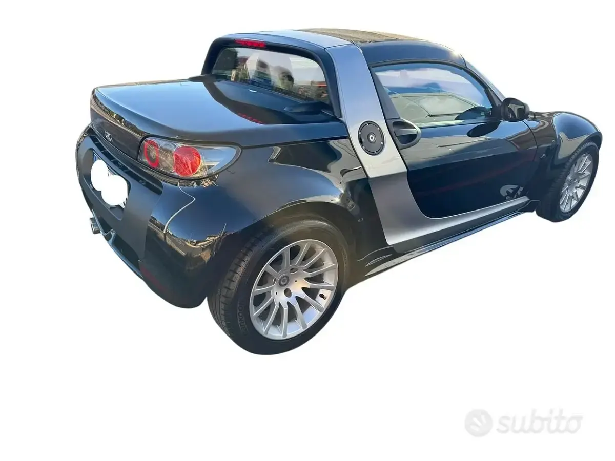 Usata Smart Roadster Pulse 82 CV (60 kW) 2004 Nero Cabrio