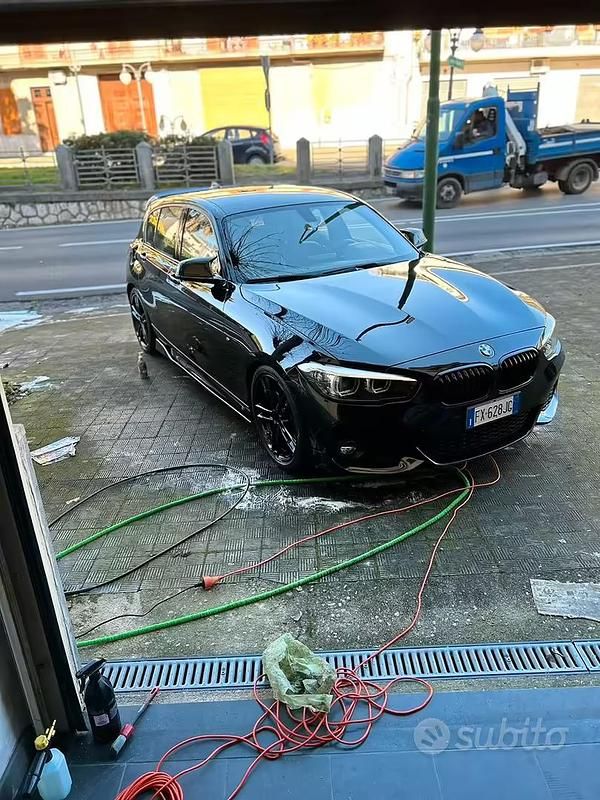 Usata BMW 118 M Sport 2019 Nero Utilitaria