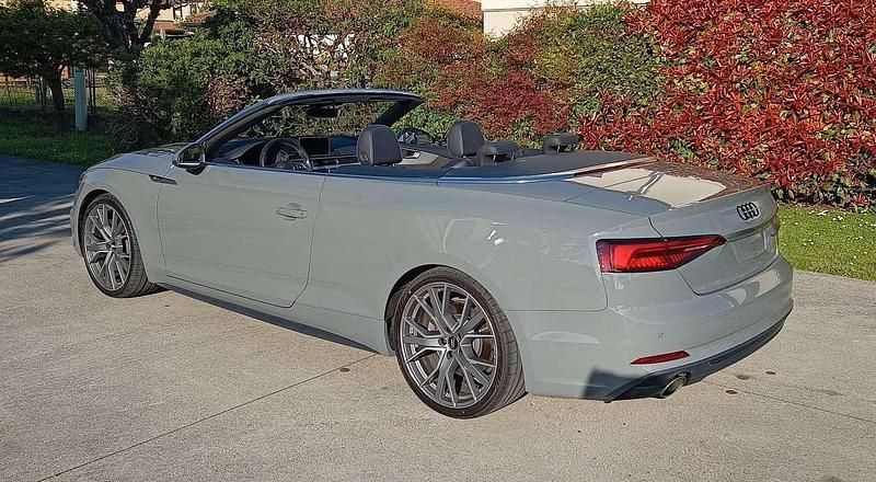 Usata Audi A5 Cabriolet S-Line 245 CV (180 kW) 2019 Grigio Cabrio
