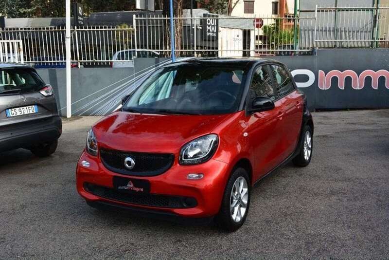 Usata Smart ForFour Passion 90 CV (66 kW) 2019 Rosso Utilitaria