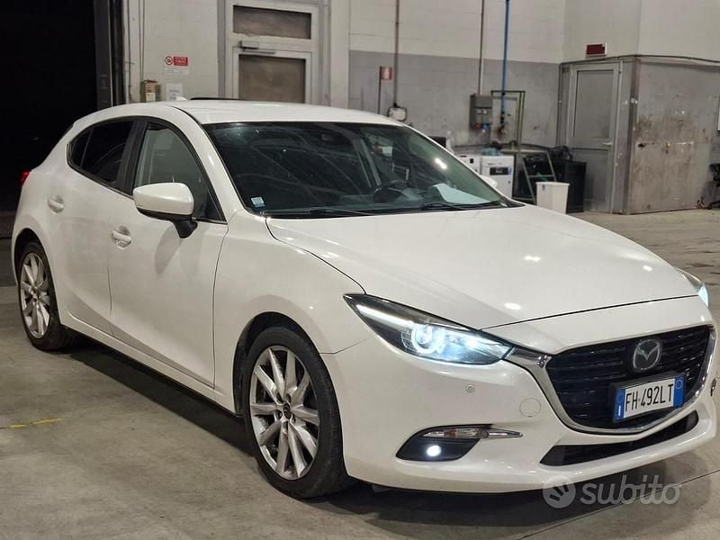 Usata Mazda 3 2017 Bianco Utilitaria