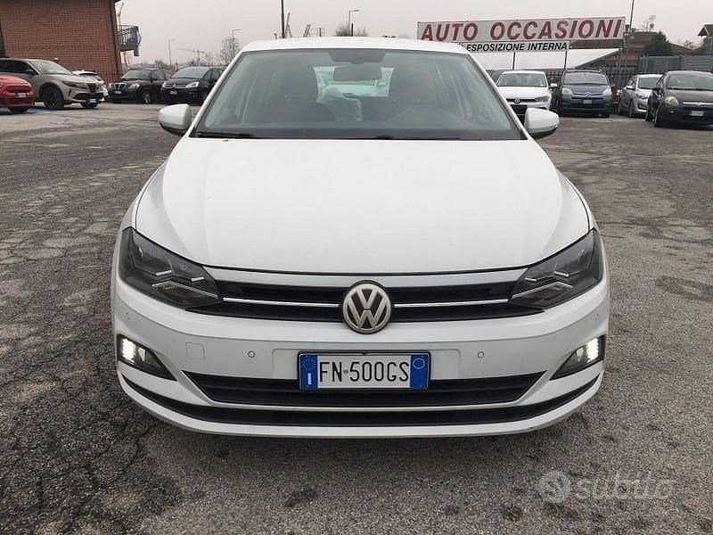 Usata VW Polo Comfortline 75 CV (55 kW) 2018 Bianco Berlina