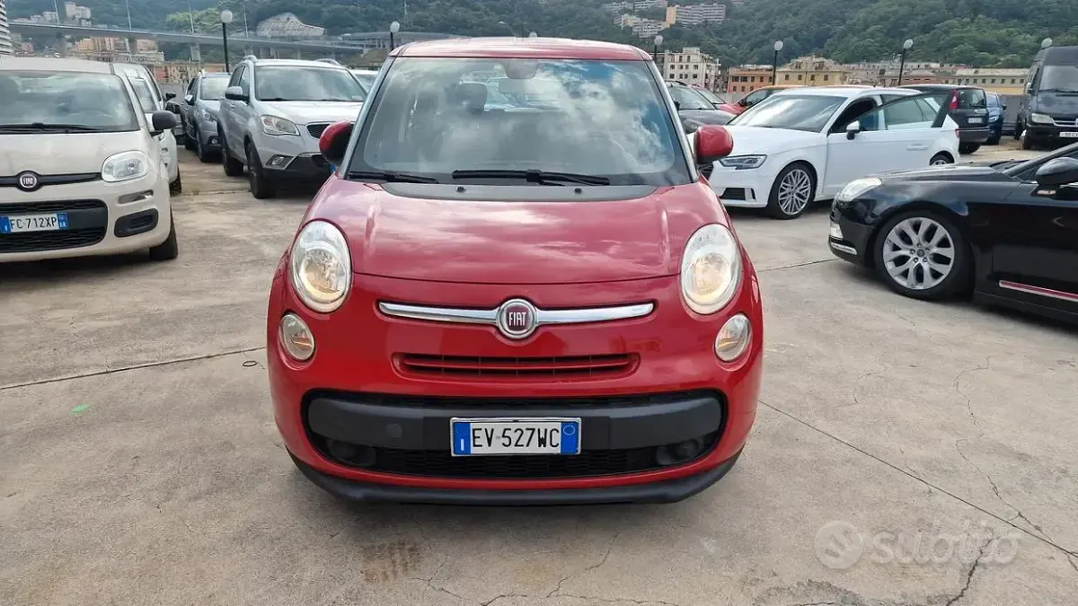 Usata Fiat 500L Lounge 85 CV (62 kW) 2016 Rosso Monovolume