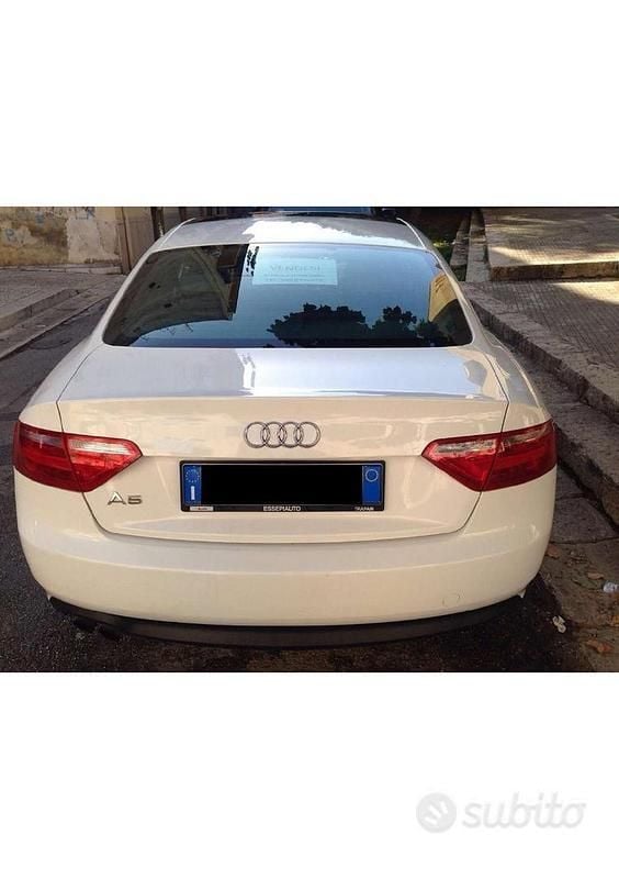 Usata Audi A5 2009 Bianco Coupé