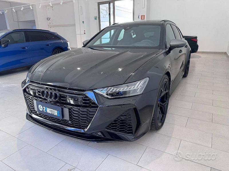 Usata Audi RS6 Performance 630 CV (463 kW) 2025 Nero Station wagon