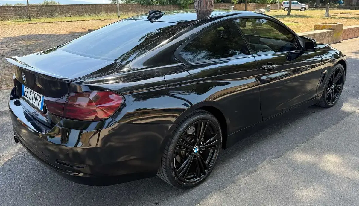 Usata BMW 420 Coupé M Sport 184 CV (135 kW) 2015 Nero Coupé