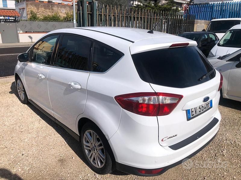 Usata Ford C-MAX 115 CV (84 kW) 2014 Bianco Monovolume