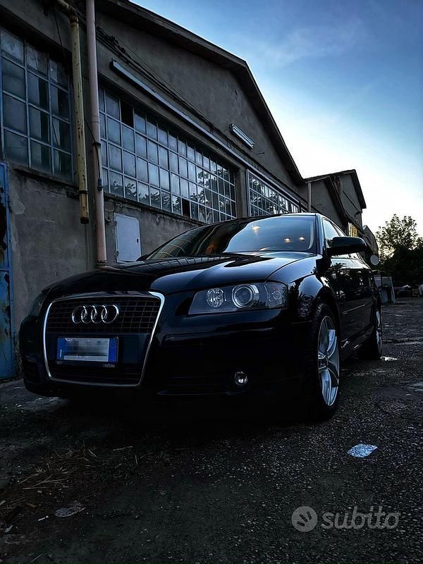 Usata Audi A3 140 CV (102 kW) 2007 Nero Utilitaria