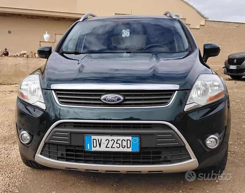 Usata Ford Kuga Titanium 136 CV (100 kW) 2009 Verde SUV