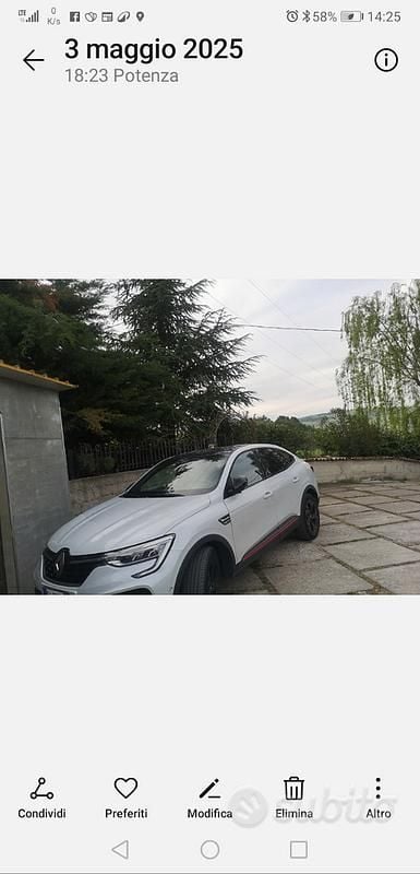 Usata Renault Arkana R.S. 158 CV (116 kW) 2022 Bianco SUV