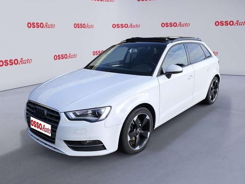 Usata Audi A3 Sportback Ambition 150 CV (110 kW) 2013 Bianco Utilitaria