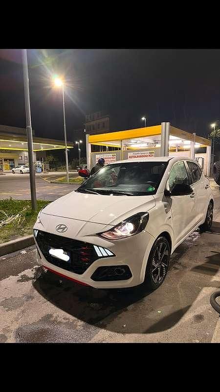 Usata Hyundai i10 N Line 101 CV (74 kW) 2023 Bianco Utilitaria