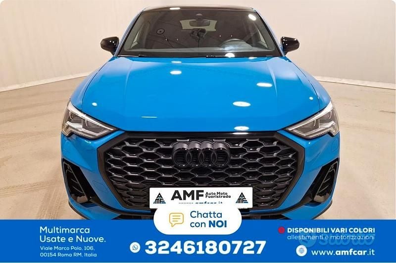 Brugt Audi Q3 Sportback S-Line 150 HK (110 kW) 2021 Blå SUV