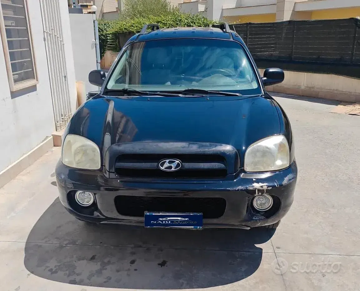 Usata Hyundai Santa Fe 112 CV (82 kW) 2006 Nero SUV