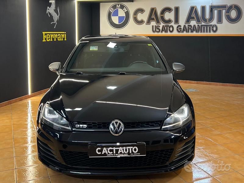 Brugt VW Golf VII GTD 184 HK (135 kW) 2017 Sort Sedan