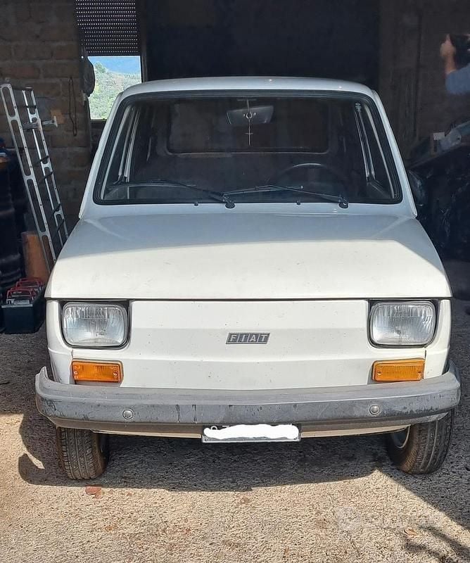Usata Fiat 126 1981 Bianco Utilitaria