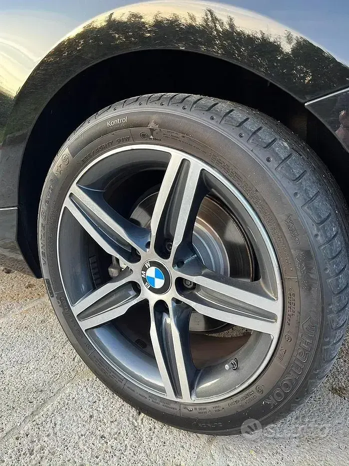 Usata BMW 220 Performance 184 CV (135 kW) 2014 Nero Coupé