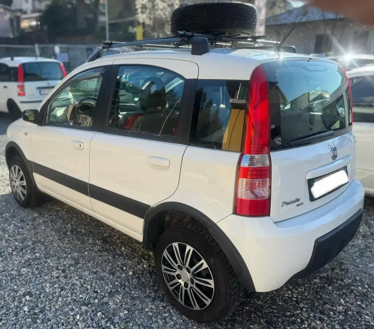 Usata Fiat Panda 4x4 59 CV (43 kW) 2008 Bianco Utilitaria