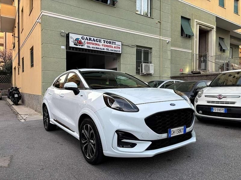 Usata Ford Puma ST-Line 125 CV (91 kW) 2022 Bianco SUV