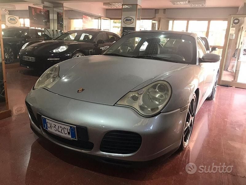 Grigio Usata 2002 Porsche 911 Carrera Cabriolet Cabrio | 43.000 € (Ottimo prezzo) - Immagine 1/4