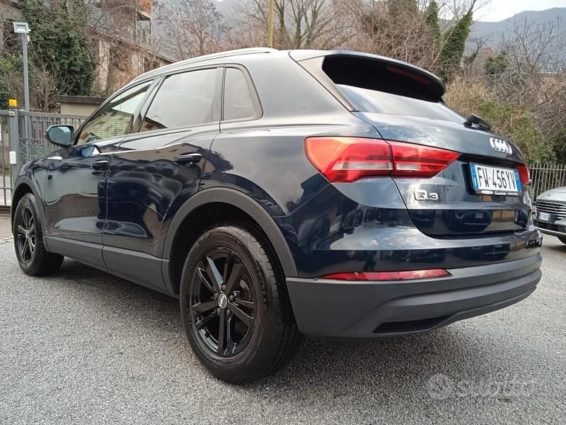 Usata Audi Q3 Advanced 150 CV (110 kW) 2019 Blu SUV