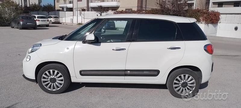 Usata Fiat 500L 80 CV (58 kW) 2015 Bianco Monovolume