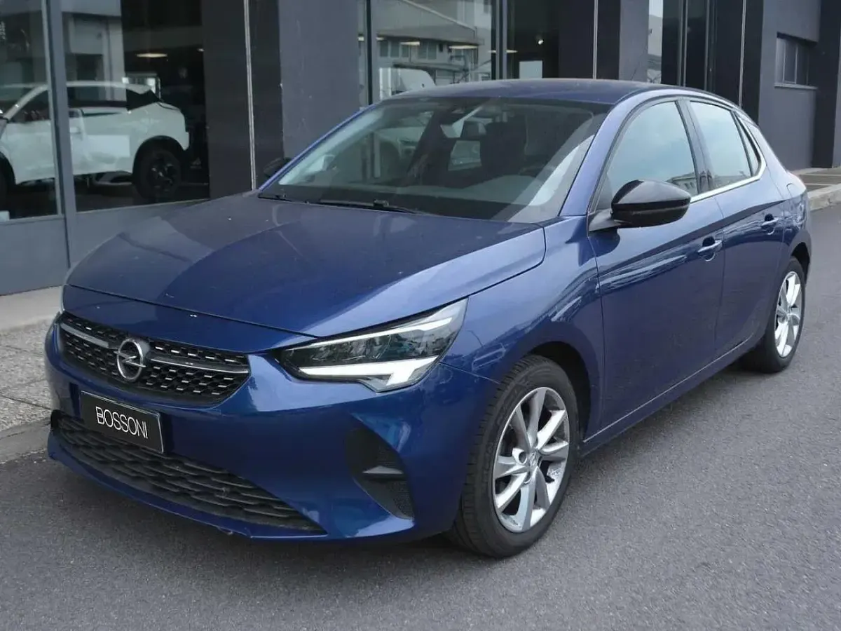 Usata Opel Corsa Elegance 75 CV (55 kW) 2021 Blu Utilitaria