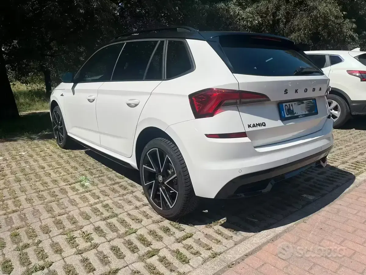 Usata Skoda Kamiq Monte Carlo 110 CV (80 kW) 2023 Bianco SUV