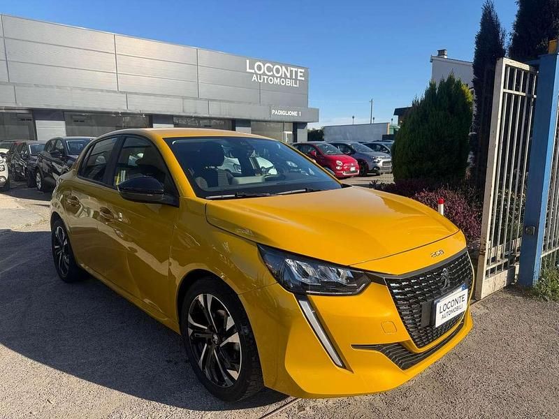Usata Peugeot 208 Allure 75 CV (55 kW) 2023 Giallo Utilitaria