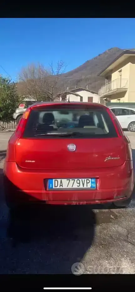 Occasion Fiat Grande Punto Active 77 ch (56 kW) 2006 Rouge Citadine