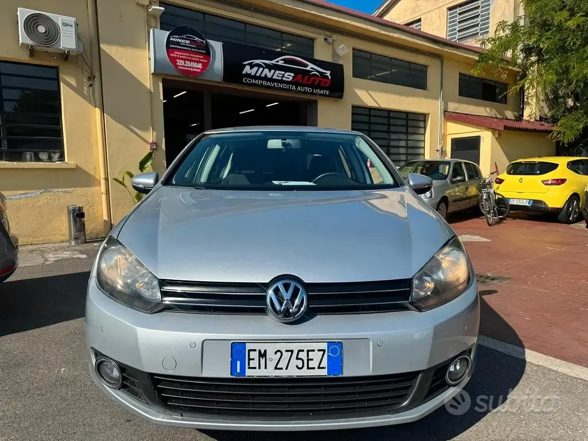 Usata VW Golf VII Highline 105 CV (77 kW) 2012 Grigio Berlina