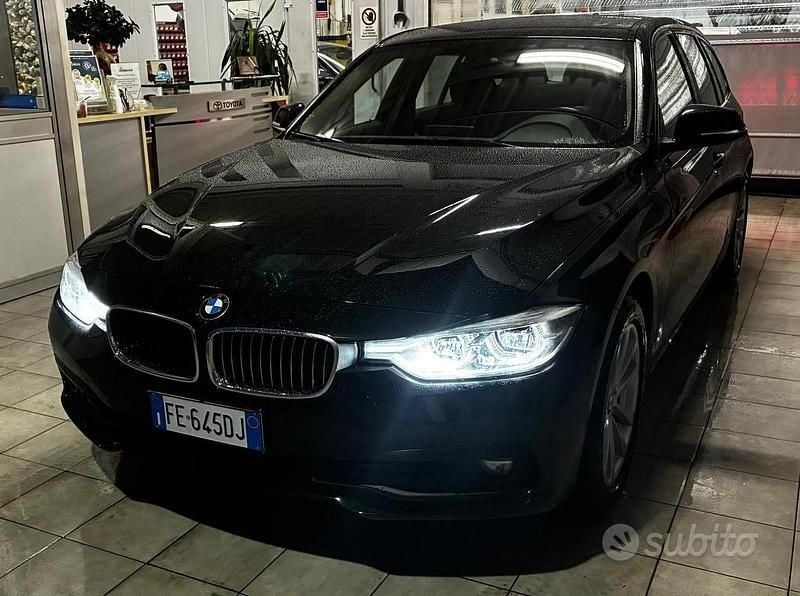 Usata BMW 316 Advantage 2016 Nero Station wagon