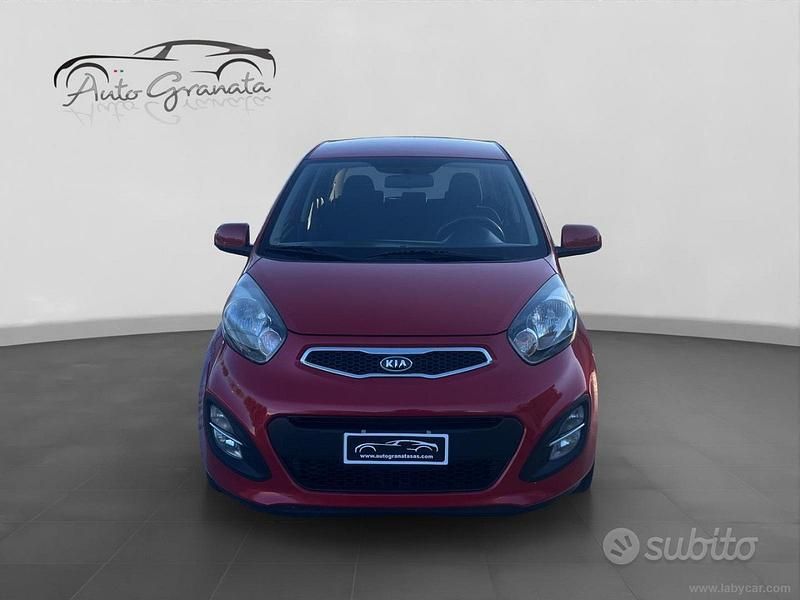 Usata Kia Picanto City 68 CV (50 kW) 2011 Rosso Utilitaria