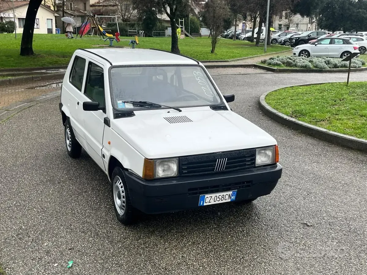 Usata Fiat Panda 2001 Bianco Utilitaria
