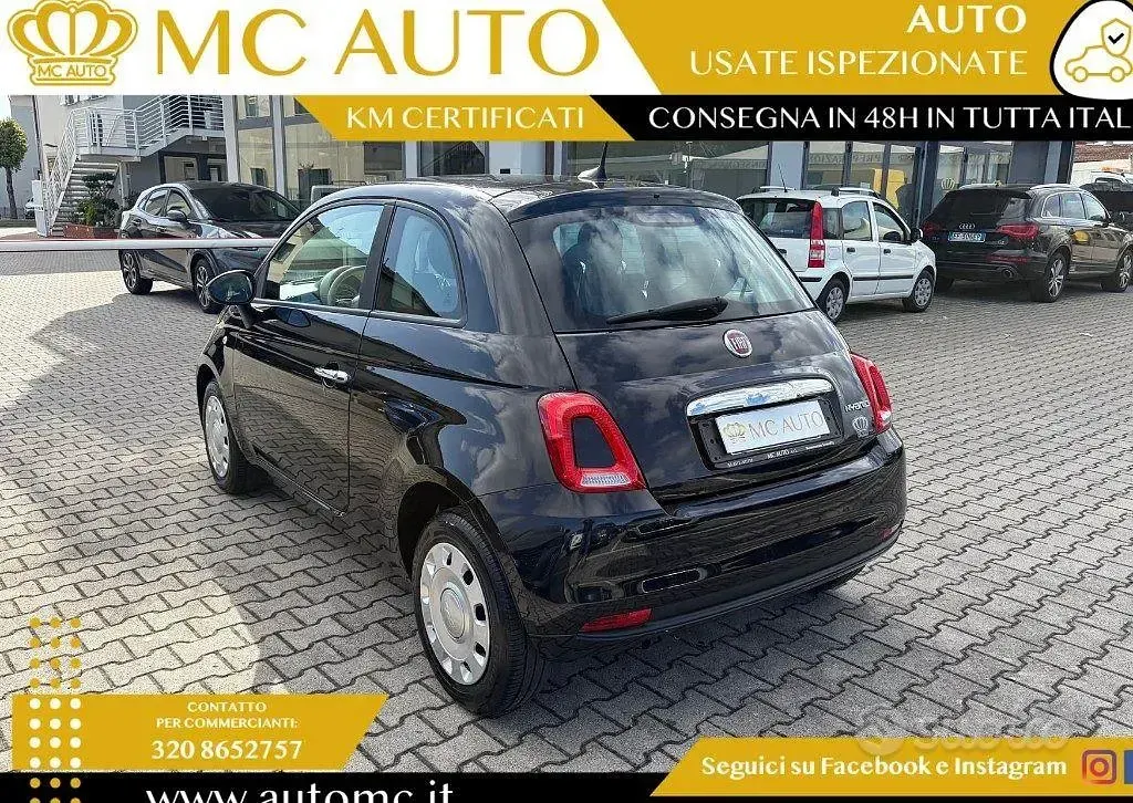 Usata Fiat 500 69 CV (50 kW) 2023 Nero Utilitaria